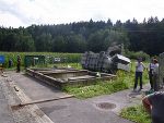 Ein Transformator geriet bei Umladearbeoten außer Kontrolle © Land Steiermark
